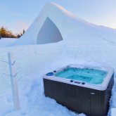 Sauna-Erlebnis im Arctic Snowhotel